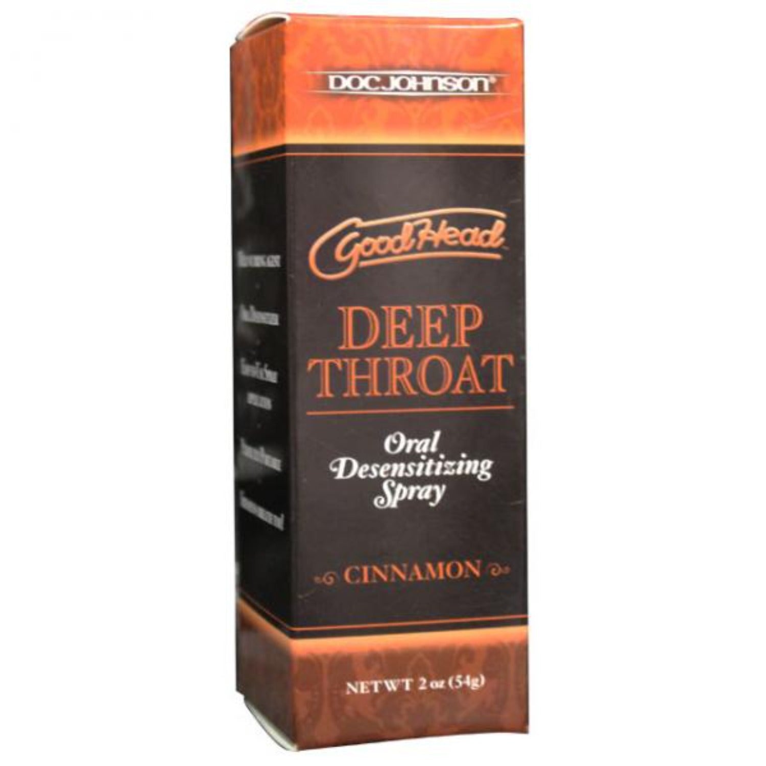 Goodhead Deep Throat Spray Sexy Cinnamon 2oz - Lubes & Lotions - www.Coyha.com