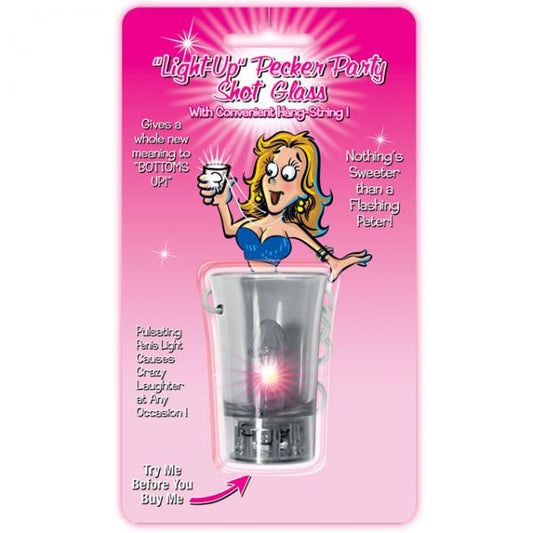 Light Up Pecker Party Shot Glass W/convenient Hang-string - Extras - www.Coyha.com