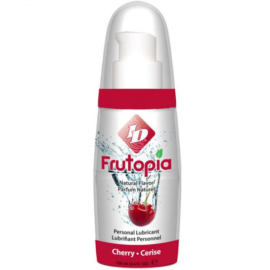 Id Frutopia Cherry Flavored Lubricant 3.4 Fl Oz - Lubes & Lotions - www.Coyha.com