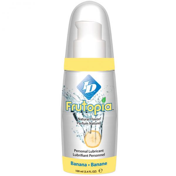 Id Frutopia Banana Flavored Lubricant 3.4 Fl Oz - Lubes & Lotions - www.Coyha.com