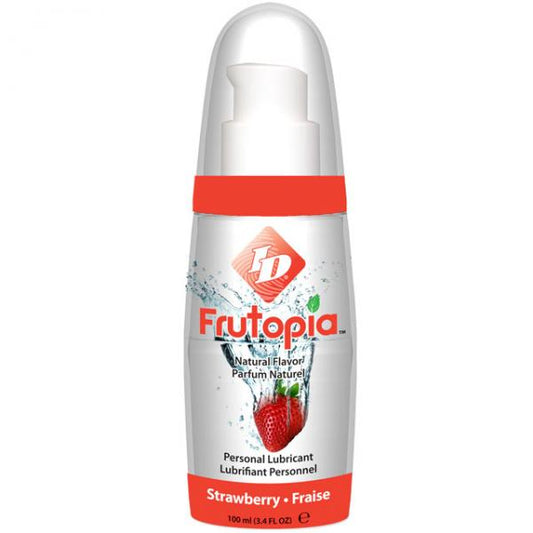 Id Frutopia Strawberry Flavored Lubricant 3.4 Fl Oz - Lubes & Lotions - www.Coyha.com