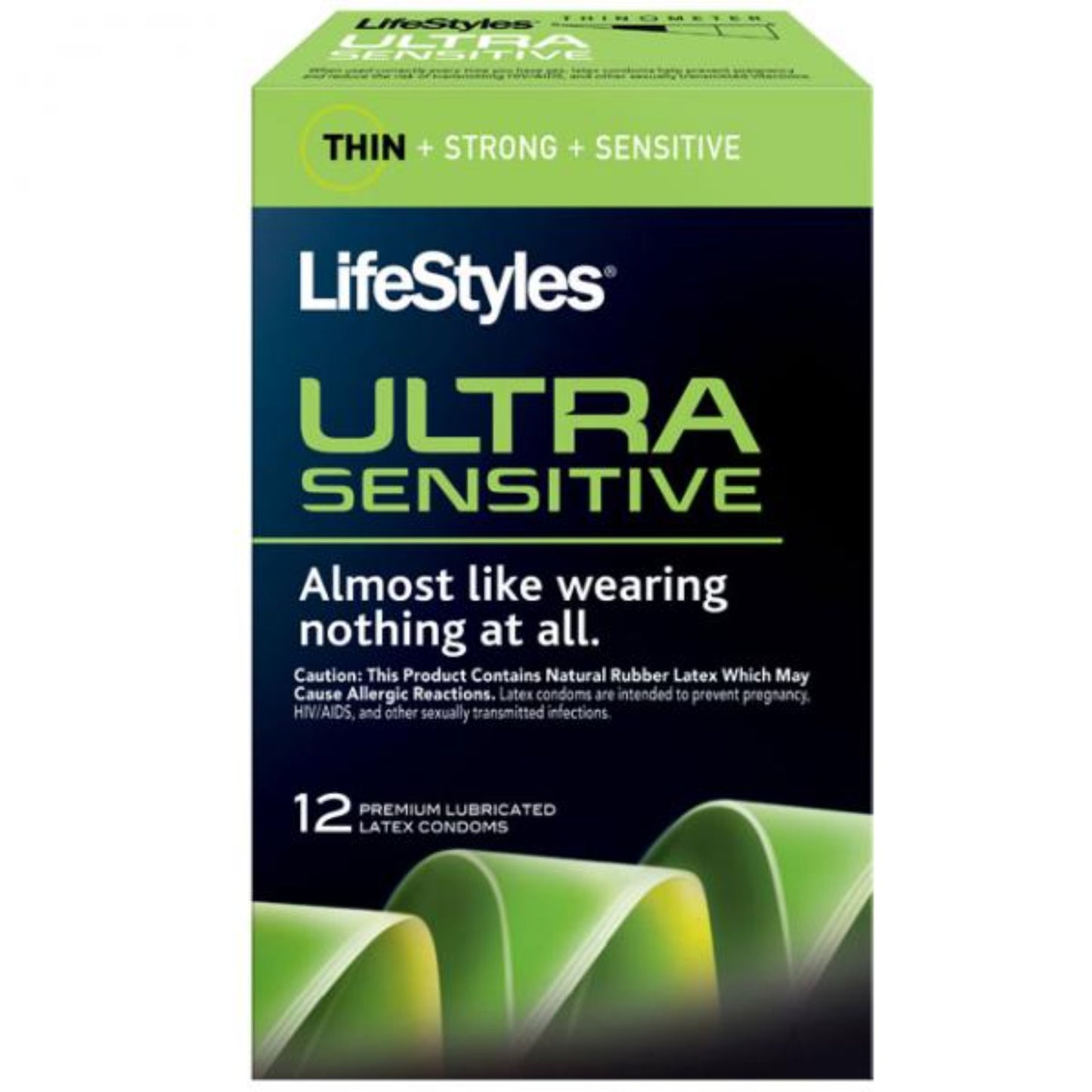 Lifestyles Ultra Sensitive Condoms 12 Pack - Extras - www.Coyha.com