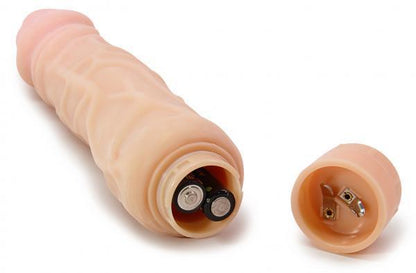 X5 Hard On Vibe 9 inches Waterproof Dildo - Beige - Vibrators - www.Coyha.com