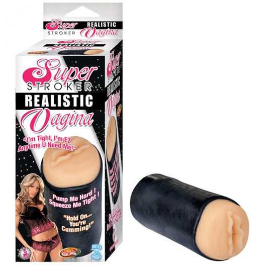 Super Stroker Realistic Vagina (flesh) - Men's Toys - www.Coyha.com