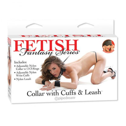 Fetish Fantasy Collar With Cuffs And Leash - Bondage - www.Coyha.com