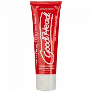 Goodhead Oral Delight Gel Watermelon 4oz Tube - Lubes & Lotions - www.Coyha.com