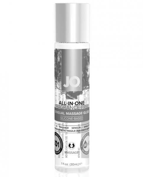 System Jo All In One Massage Glide Fragrance Free 1oz - Lubes & Lotions - www.Coyha.com