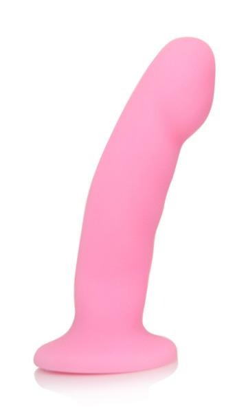 Luxe Cici Pure Silicone Pink Dildo - Dildos - www.Coyha.com