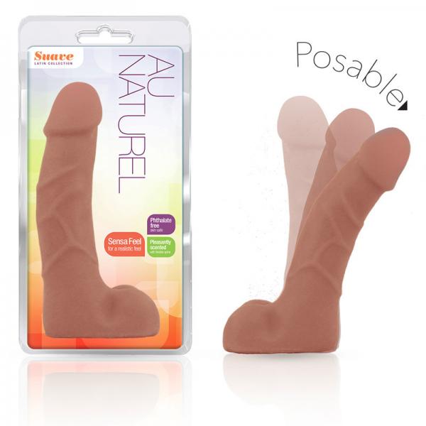 Suave Dual Density Tan Dong 7 inches - Dildos - www.Coyha.com