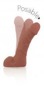 Suave Dual Density Tan Dong 7 inches - Dildos - www.Coyha.com