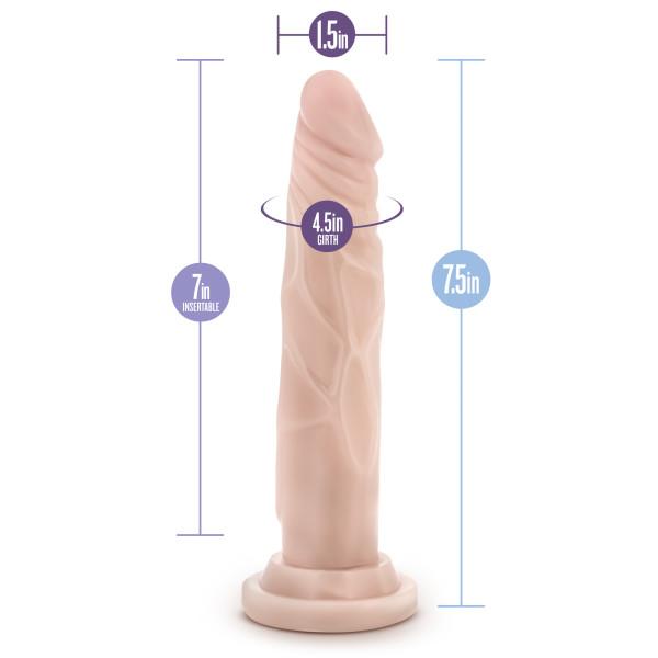 Realistic Dildo - Basic 7.5 - Beige - Dildos - www.Coyha.com