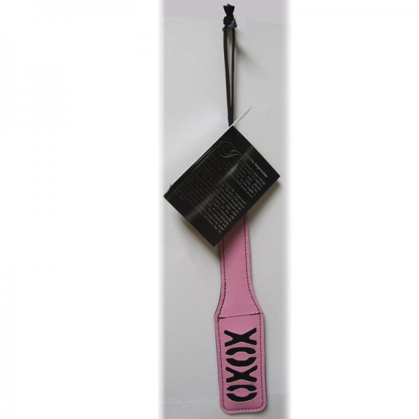 Sex And Mischief XOXO Paddle Pink 12 Inches - Bondage - www.Coyha.com