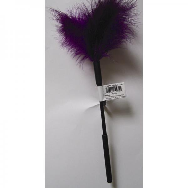 S&m Feather Tickler- Purple - Bondage - www.Coyha.com