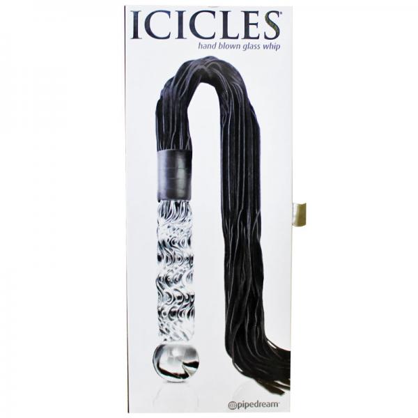 Icicles No 38 Glass Handle Cat O Nine Tails Whip - Bondage - www.Coyha.com