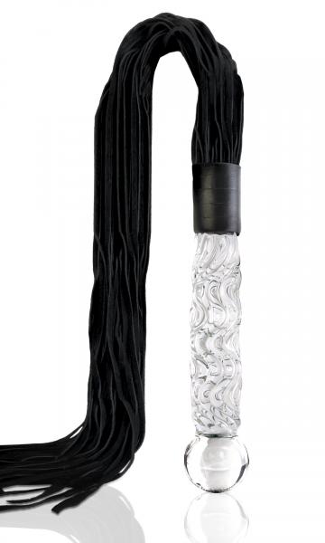 Icicles No 38 Glass Handle Cat O Nine Tails Whip - Bondage - www.Coyha.com