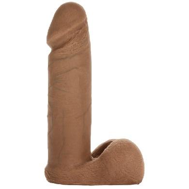 Vac-U-Lock 6in Ultraskyn Cock - Tan - Dildos - www.Coyha.com