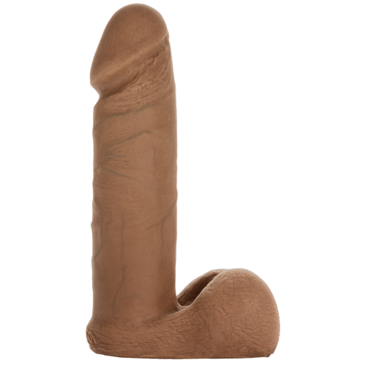 Vac-U-Lock 8in Ultraskyn Dildo - Tan - Dildos - www.Coyha.com