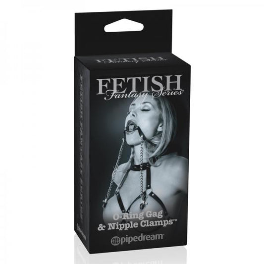 Fetish Fantasy Limited Edition O-Ring Gag & Nipple Clamps - Bondage - www.Coyha.com