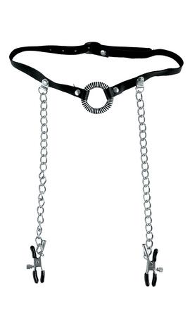 Fetish Fantasy Limited Edition O-Ring Gag & Nipple Clamps - Bondage - www.Coyha.com