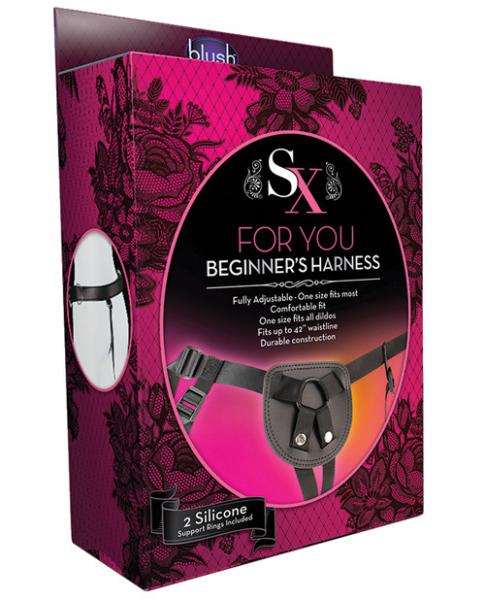 SX For You Beginners Harness Black - Dildos - www.Coyha.com