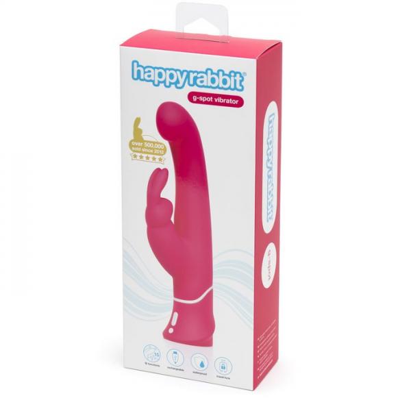 Happy Rabbit 2 G-Spot Vibrator Pink USB Rechargeable - Vibrators - www.Coyha.com