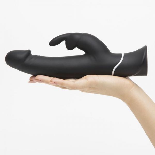 Happy Rabbit Realistic Black Vibrator - Vibrators - www.Coyha.com