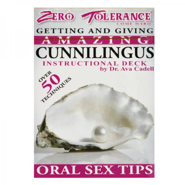 Zero Tolerance Getting & Giving Cunnilingus Cards - Extras - www.Coyha.com