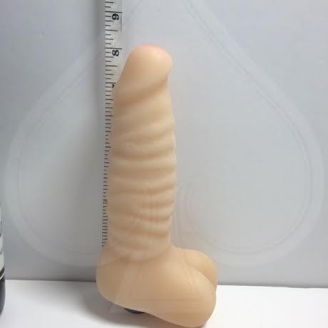 Real Feel No 13 Beige Vibrating Dildo - Vibrators - www.Coyha.com