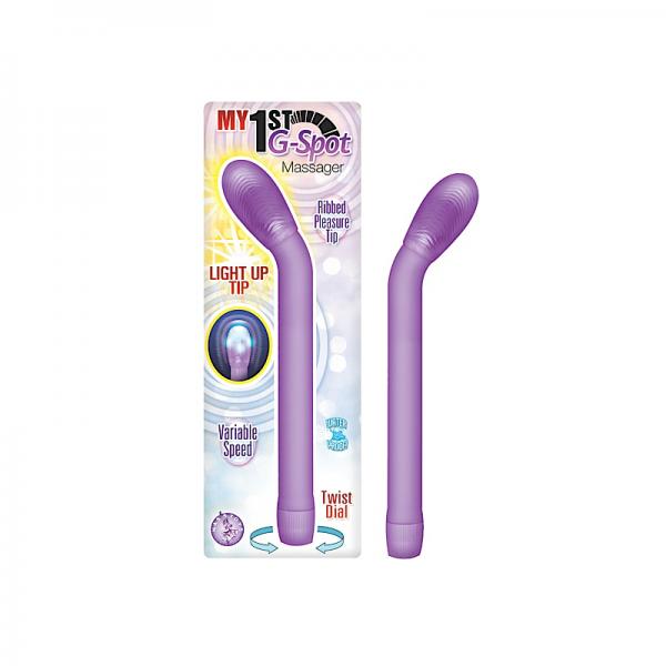 My 1st G-Spot Massager Waterproof Purple - Vibrators - www.Coyha.com