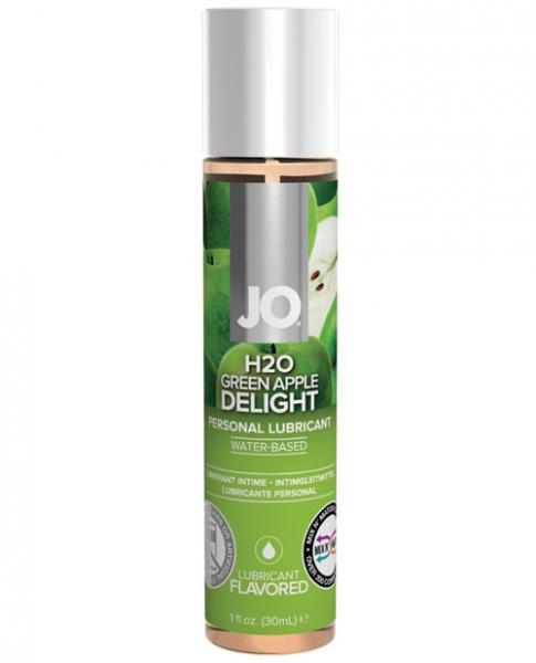 System JO H2O Flavored Lubricant Green Apple 1oz - Lubes & Lotions - www.Coyha.com