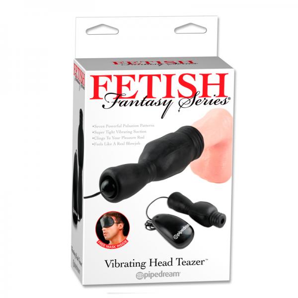 Fetish Fantasy Vibrating Head Teazer Black - Men's Toys - www.Coyha.com