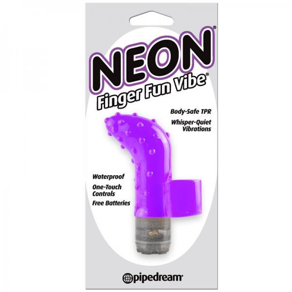 Neon Finger Fun Vibe Purple - Vibrators - www.Coyha.com