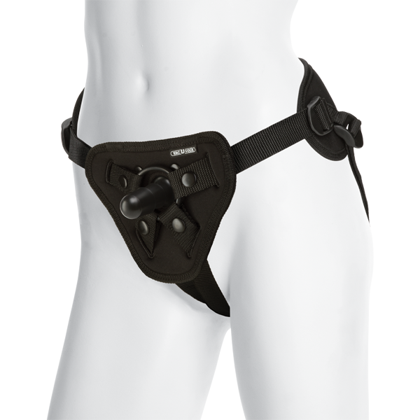 Vac-U-Lock Corset Harness - Black - Dildos - www.Coyha.com