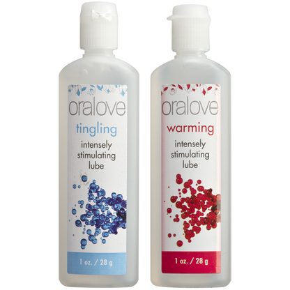 Oralove Delicious Duo Lickable Lubes Warming And Tingling - Lubes & Lotions - www.Coyha.com