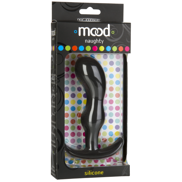 Mood Naughty 2 Large Black Silicone Butt Plug - Anal Toys - www.Coyha.com