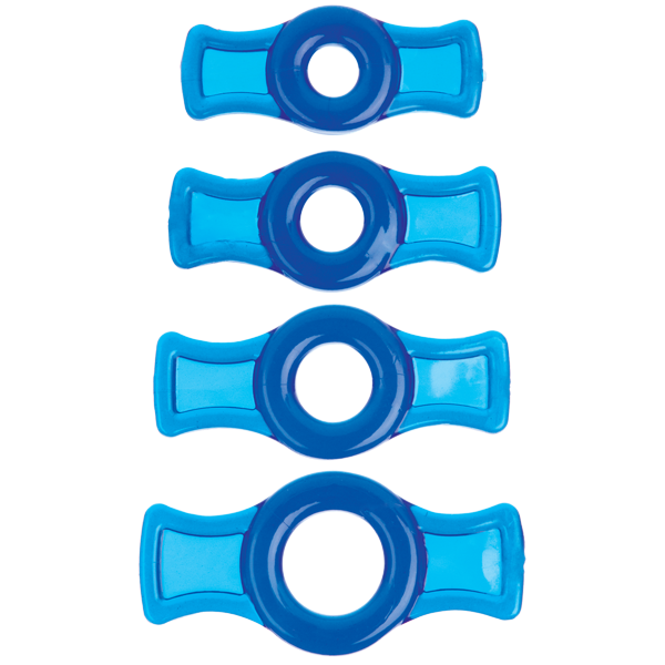 Titanmen Tools Cock Ring Set Blue - Men's Toys - www.Coyha.com