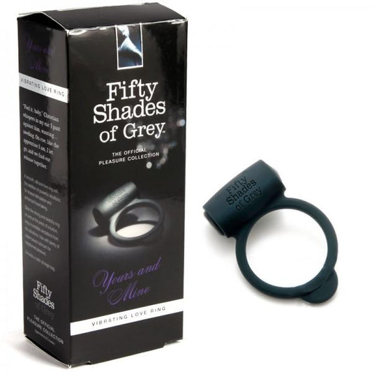 Fifty Shades Yours&mine Vibrating Ring - Men's Toys - www.Coyha.com