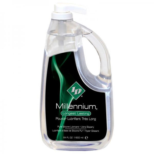 Id Millennium 64 Fl Oz Pump Silicone Lubricant - Lubes & Lotions - www.Coyha.com