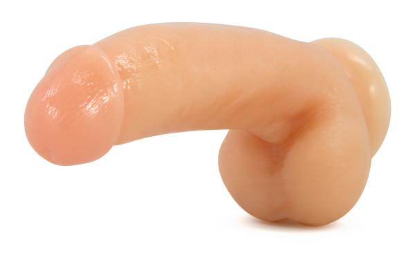 The Pizza Boy Dildo with Suction Cup Beige - Dildos - www.Coyha.com