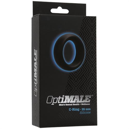 Optimale C-Ring 35mm Black - Men's Toys - www.Coyha.com