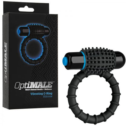 Optimale Vibrating C-Ring Black - Men's Toys - www.Coyha.com