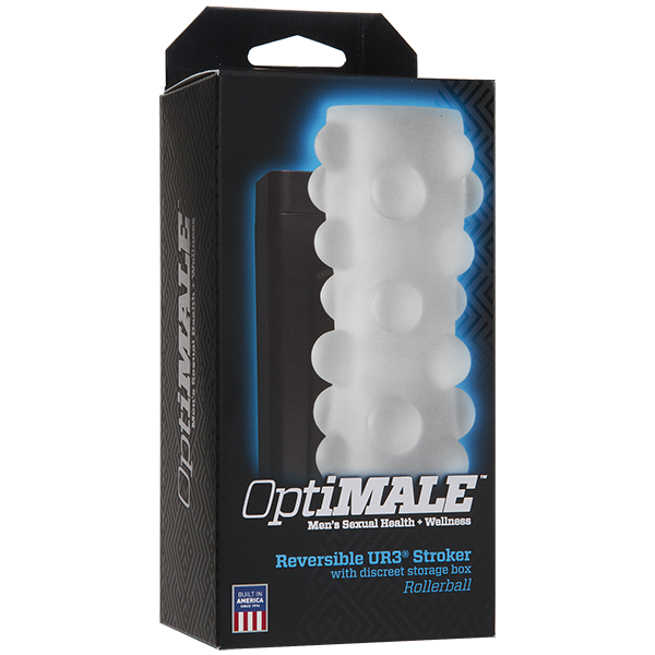 Optimale Reversible Stroker Rollerball Frost - Men's Toys - www.Coyha.com