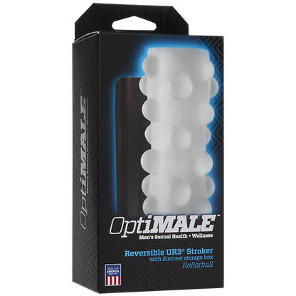 Optimale Reversible Stroker Rollerball Frost - Men's Toys - www.Coyha.com