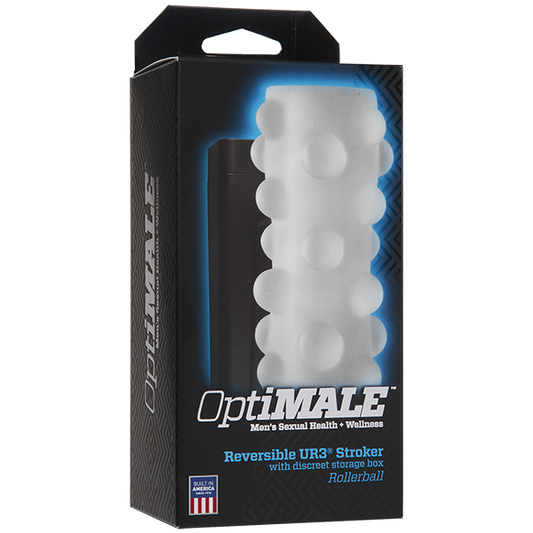 Optimale Reversible Stroker Rollerball Frost - Men's Toys - www.Coyha.com