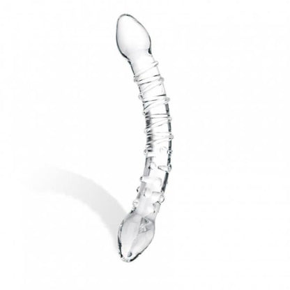 Glas Double Trouble Glass Dildo Clear - Dildos - www.Coyha.com