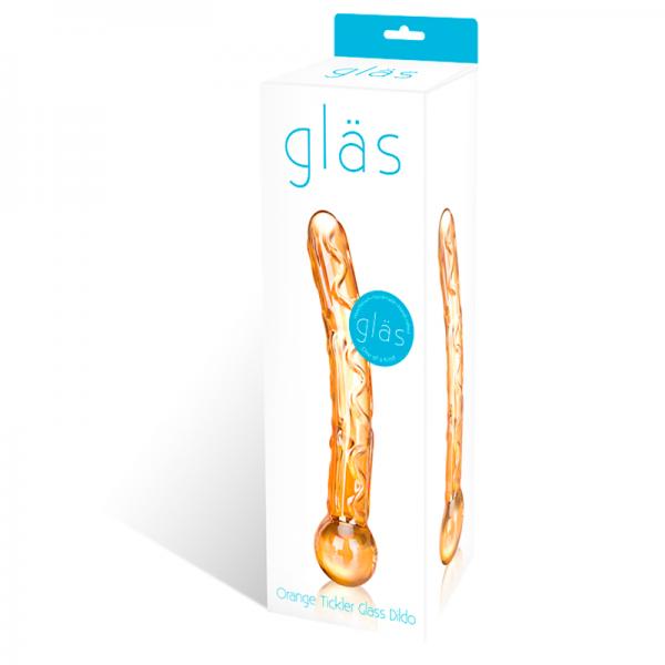 Glas Orange Tickler Glass Dildo - Dildos - www.Coyha.com