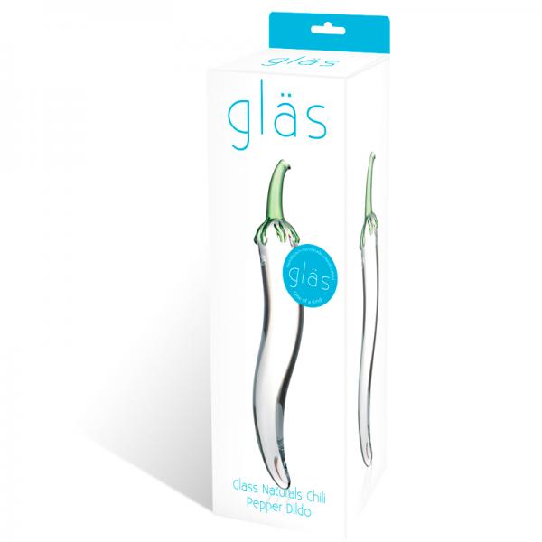 Glas Glass Naturals Chili Pepper Dildo - Dildos - www.Coyha.com