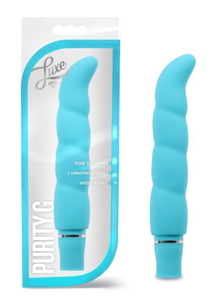 Purity G Silicone Vibe Aqua Blue - Vibrators - www.Coyha.com