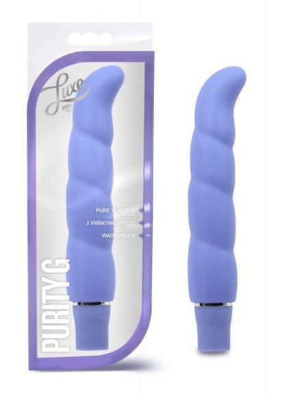 Purity G Silicone Vibe Periwinkle Purple - Vibrators - www.Coyha.com