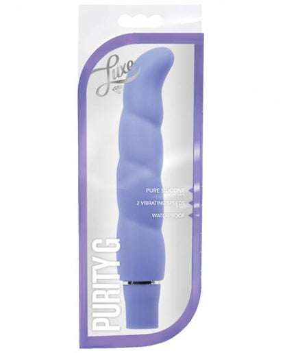 Purity G Silicone Vibe Periwinkle Purple - Vibrators - www.Coyha.com